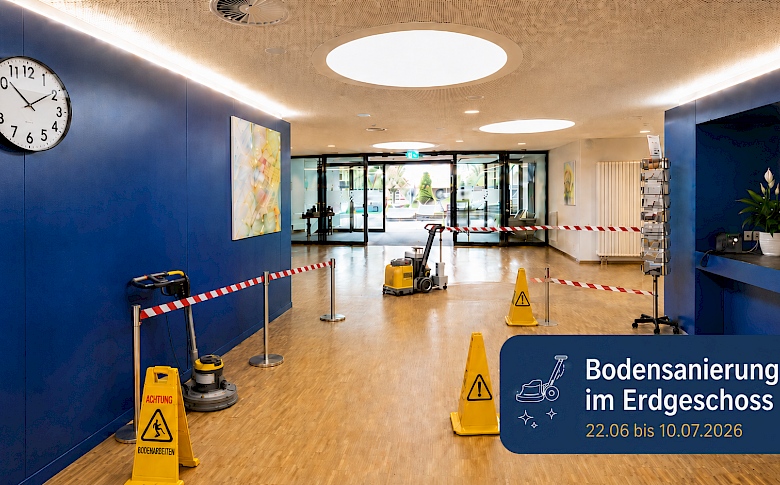 Bodensanierung im Erdgeschoss